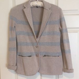 Talbots knit blazer